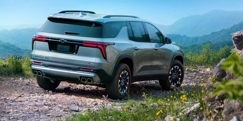 2024 Chevrolet Traverse back view